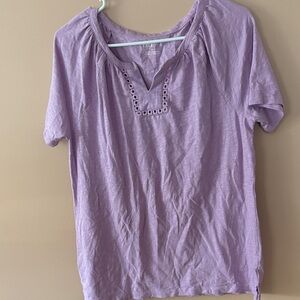 Talbots cotton Women's Top